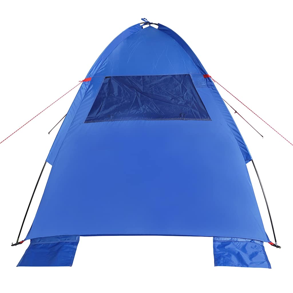 vidaXL Beach Tent Azure Blue Waterproof