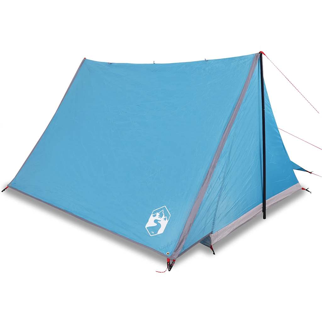 vidaXL Camping Tent 2-Person Blue Waterproof - 42890