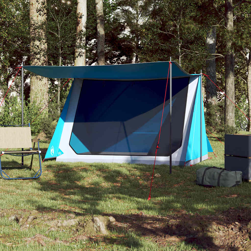 vidaXL Camping Tent 2-Person Blue Waterproof - 42890