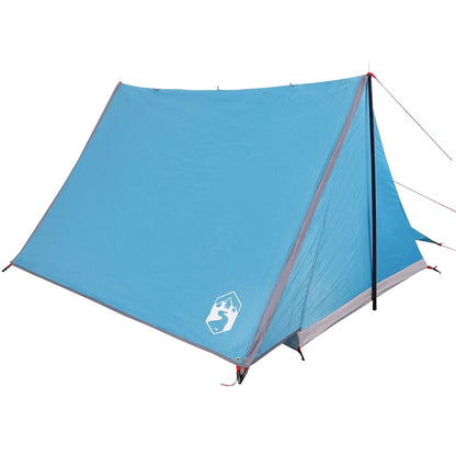 vidaXL Camping Tent 2-Person Blue Waterproof - 42890