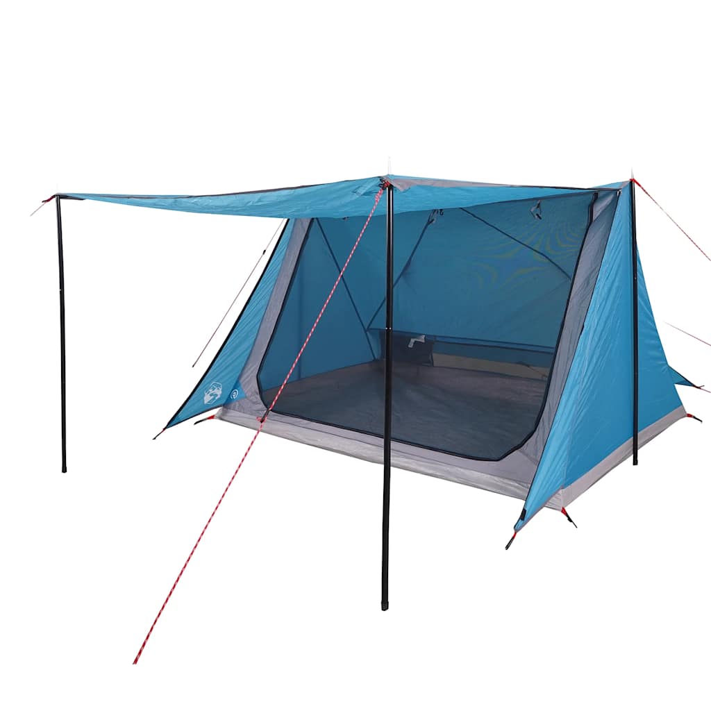 vidaXL Camping Tent 2-Person Blue Waterproof - 42890