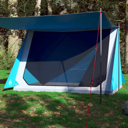 vidaXL Camping Tent 2-Person Blue Waterproof - 42890