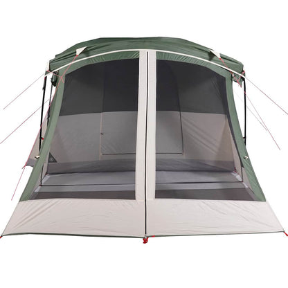 vidaXL Camping Tent with Porch 4-Person Green Waterproof - 42921