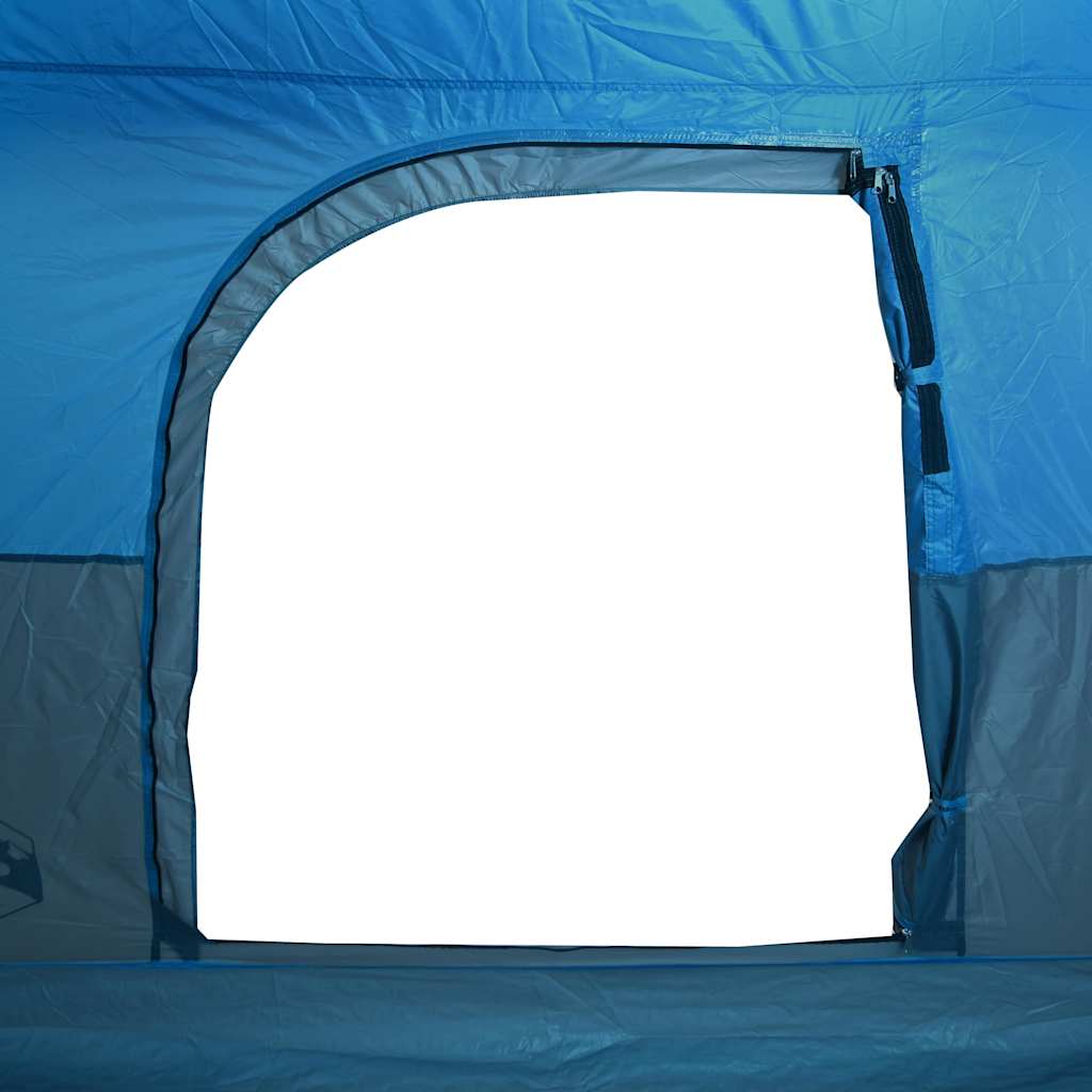 vidaXL Camping Tent Cabin 4-Person Blue Waterproof - 42943