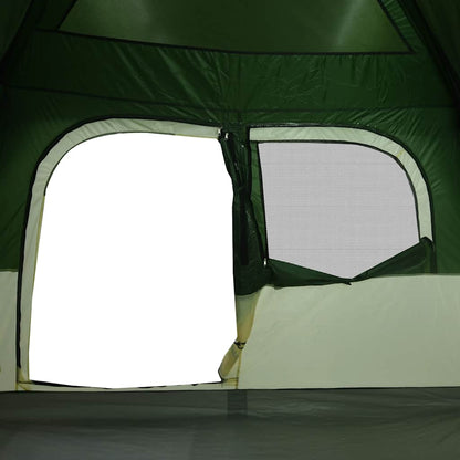 vidaXL Family Tent Cabin 6-Person Green Waterproof - 42957