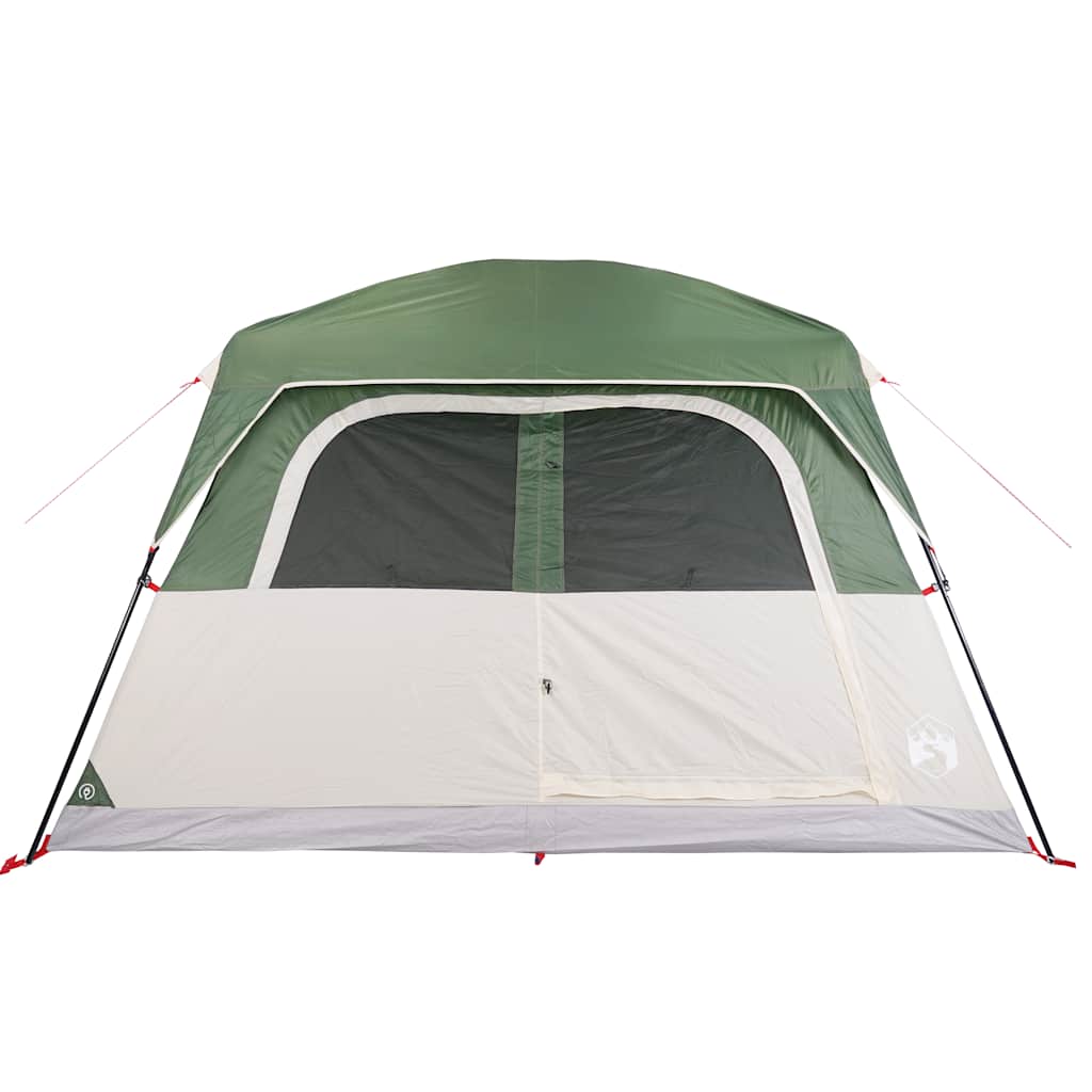 vidaXL Family Tent Cabin 6-Person Green Waterproof - 42957