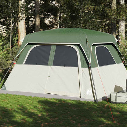 vidaXL Family Tent Cabin 6-Person Green Waterproof - 42957