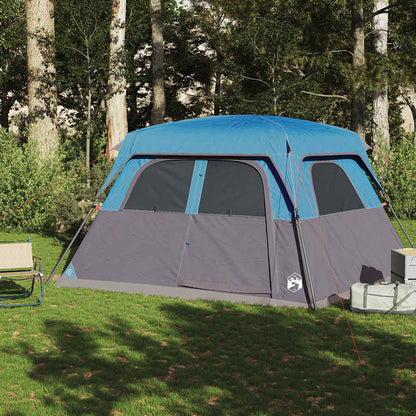 vidaXL Family Tent Cabin 6-Person Blue Waterproof - 42970