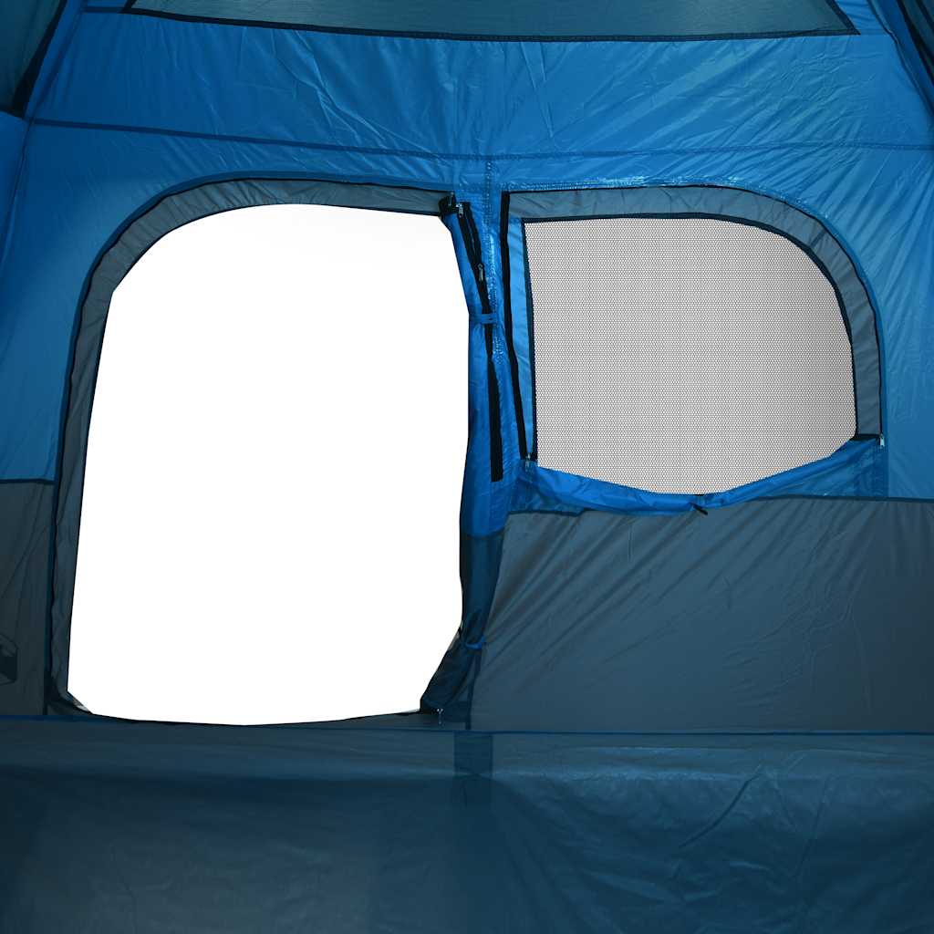 vidaXL Family Tent Cabin 6-Person Blue Waterproof - 42970