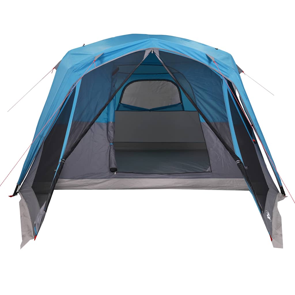 vidaXL Family Tent with Porch 6-Person Blue Waterproof - 42985