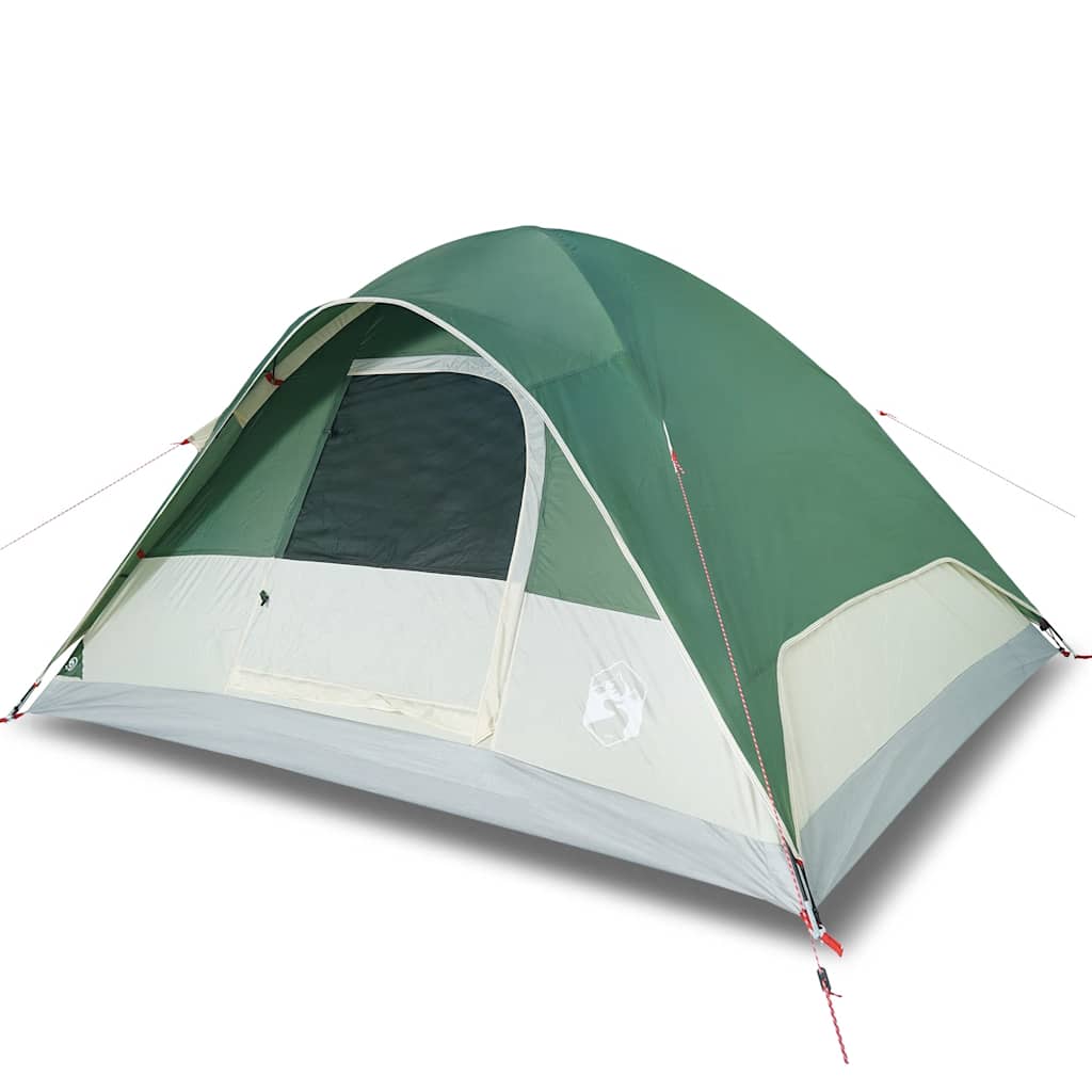 vidaXL Family Tent Dome 6-Person Green Waterproof - 270 x 210 x 145 cm