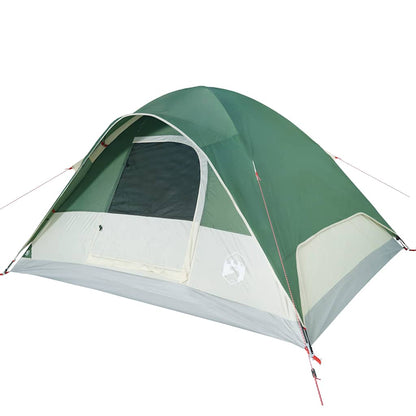 vidaXL Family Tent Dome 6-Person Green Waterproof - 270 x 210 x 145 cm