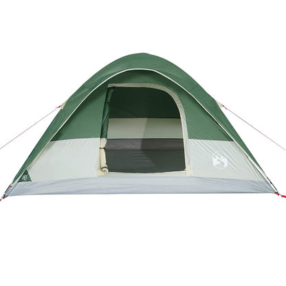 vidaXL Family Tent Dome 6-Person Green Waterproof - 270 x 210 x 145 cm