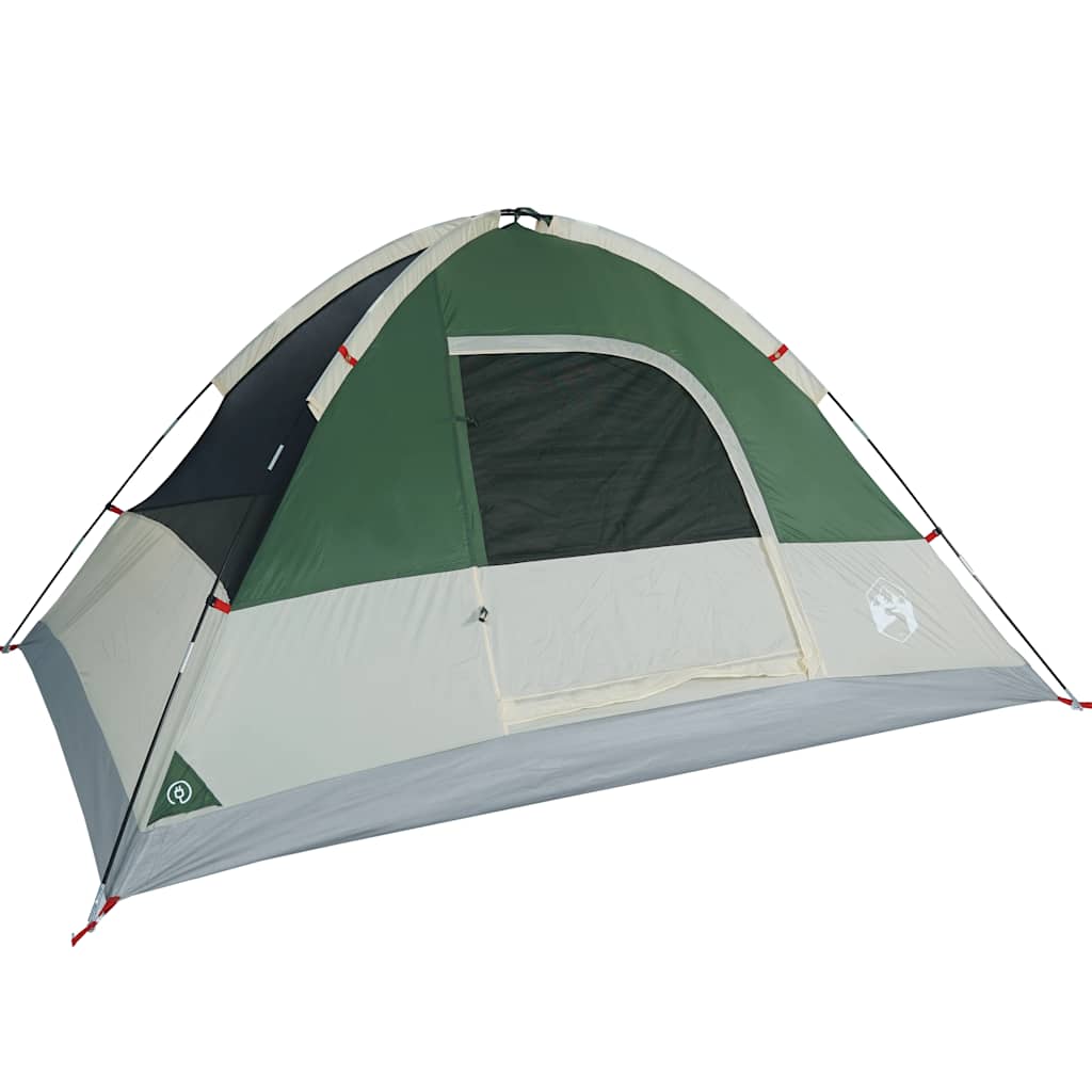 vidaXL Family Tent Dome 6-Person Green Waterproof - 270 x 210 x 145 cm