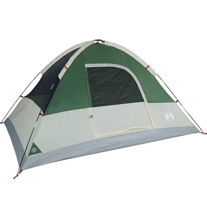 vidaXL Family Tent Dome 6-Person Green Waterproof - 270 x 210 x 145 cm