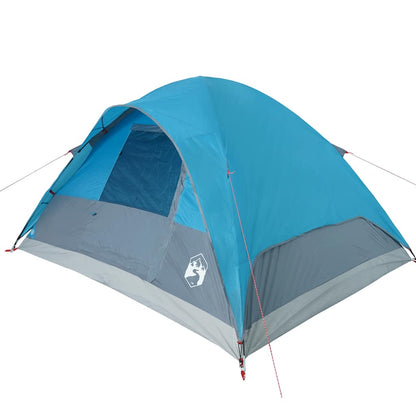 vidaXL Family Tent Dome 6-Person Blue Waterproof - 270 x 210 x 145 cm