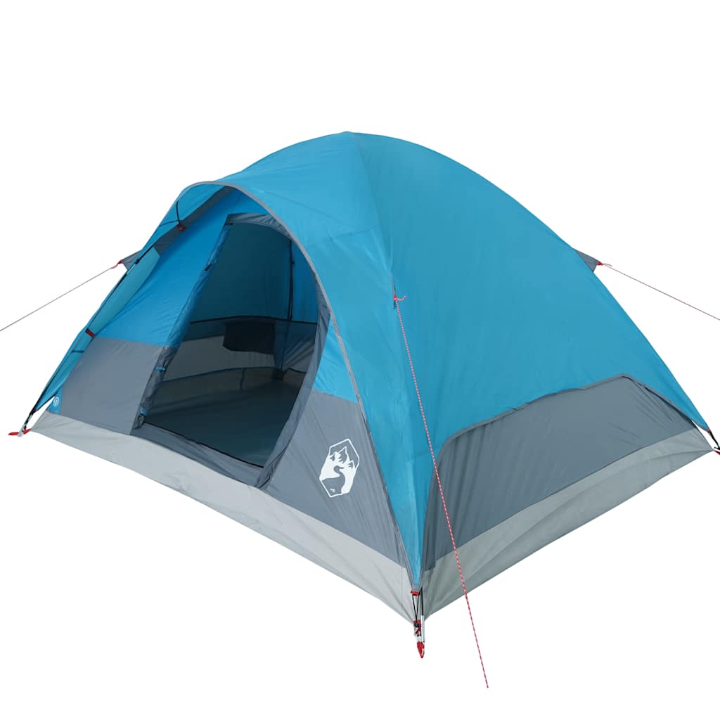 vidaXL Family Tent Dome 6-Person Blue Waterproof - 270 x 210 x 145 cm