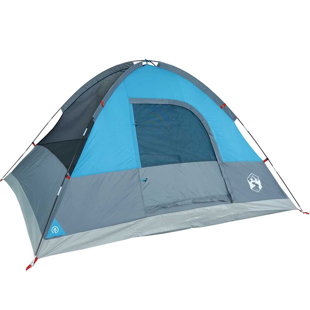vidaXL Family Tent Dome 6-Person Blue Waterproof - 270 x 210 x 145 cm