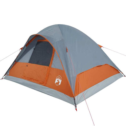 vidaXL Family Tent Dome 6-Person Orange Waterproof - 270 x 210 x 145 cm