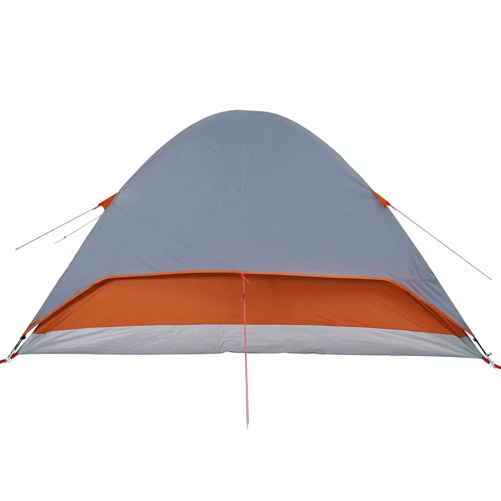 vidaXL Family Tent Dome 6-Person Orange Waterproof - 270 x 210 x 145 cm