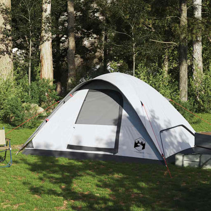 vidaXL Family Tent Dome 6-Person White Blackout Fabric Waterproof - 270 x 210 x 145 cm