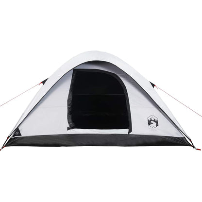 vidaXL Family Tent Dome 6-Person White Blackout Fabric Waterproof - 270 x 210 x 145 cm