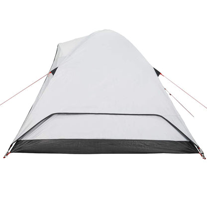 vidaXL Family Tent Dome 6-Person White Blackout Fabric Waterproof - 270 x 210 x 145 cm