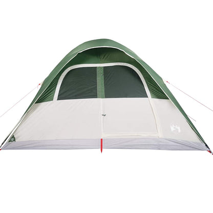 vidaXL Family Tent Dome 6-Person Green Waterproof - 334 x 273 x 190 cm