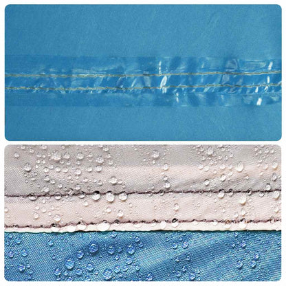vidaXL Family Tent Dome 6-Person Blue Waterproof - 334 x 273 x 190 cm