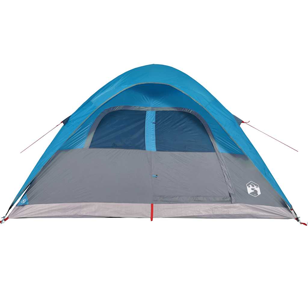 vidaXL Family Tent Dome 6-Person Blue Waterproof - 334 x 273 x 190 cm