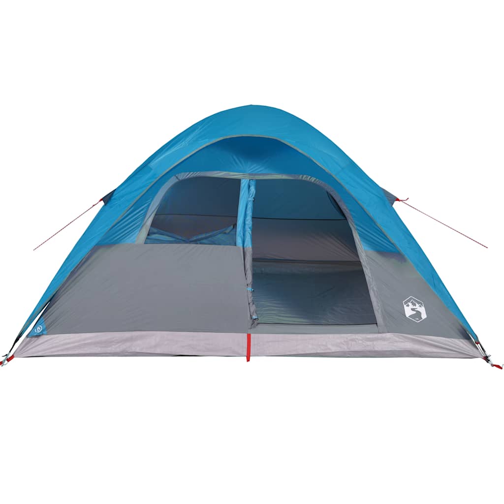 vidaXL Family Tent Dome 6-Person Blue Waterproof - 334 x 273 x 190 cm