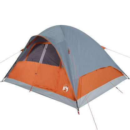 vidaXL Family Tent Dome 6-Person Orange Waterproof - 334 x 273 x 190 cm