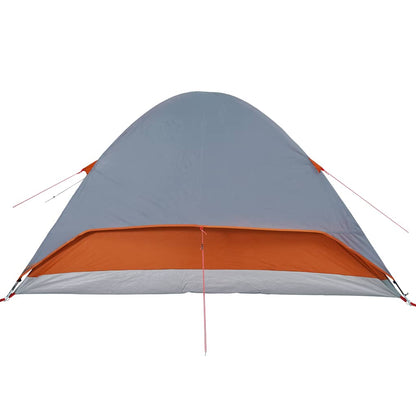vidaXL Family Tent Dome 6-Person Orange Waterproof - 334 x 273 x 190 cm