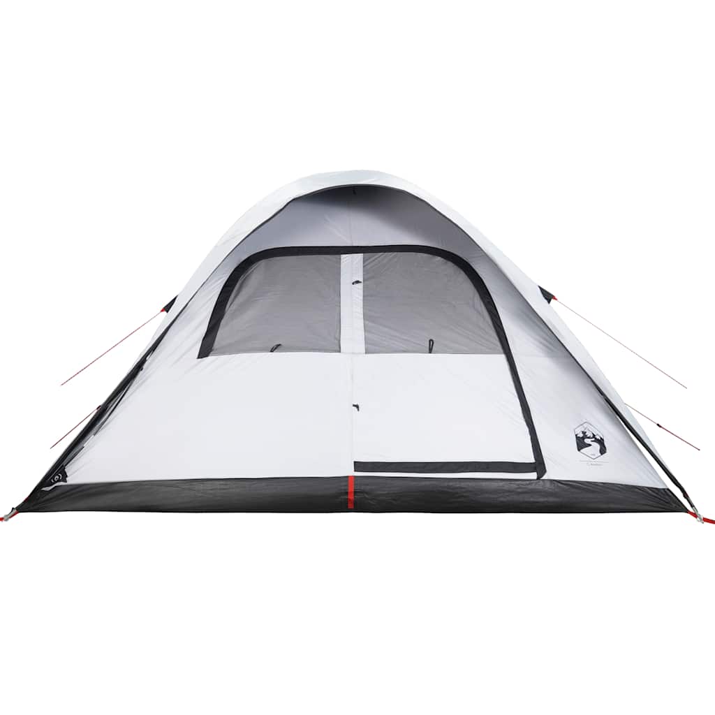 vidaXL Family Tent Dome 6-Person White Blackout Fabric Waterproof - 334 x 273 x 190 cm