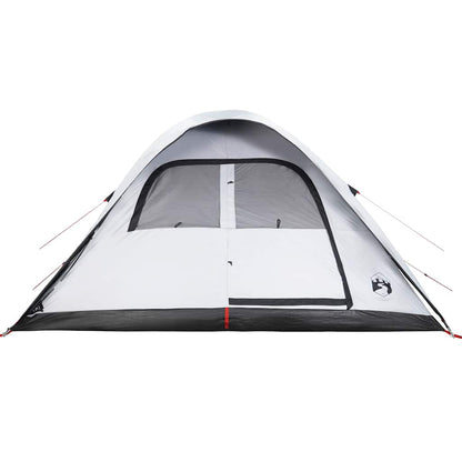 vidaXL Family Tent Dome 6-Person White Blackout Fabric Waterproof - 334 x 273 x 190 cm