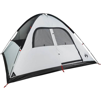 vidaXL Family Tent Dome 6-Person White Blackout Fabric Waterproof - 334 x 273 x 190 cm