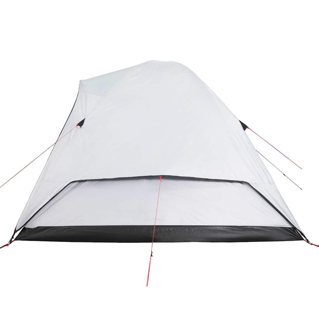 vidaXL Family Tent Dome 6-Person White Blackout Fabric Waterproof - 334 x 273 x 190 cm
