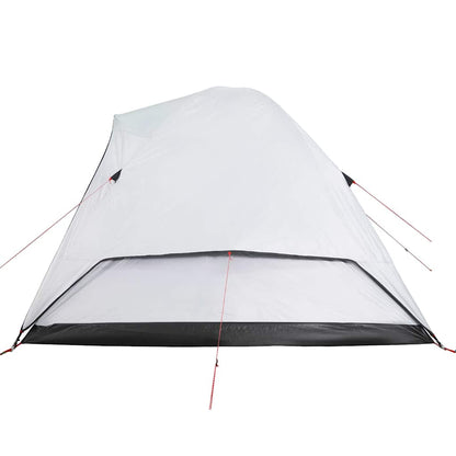 vidaXL Family Tent Dome 6-Person White Blackout Fabric Waterproof - 334 x 273 x 190 cm