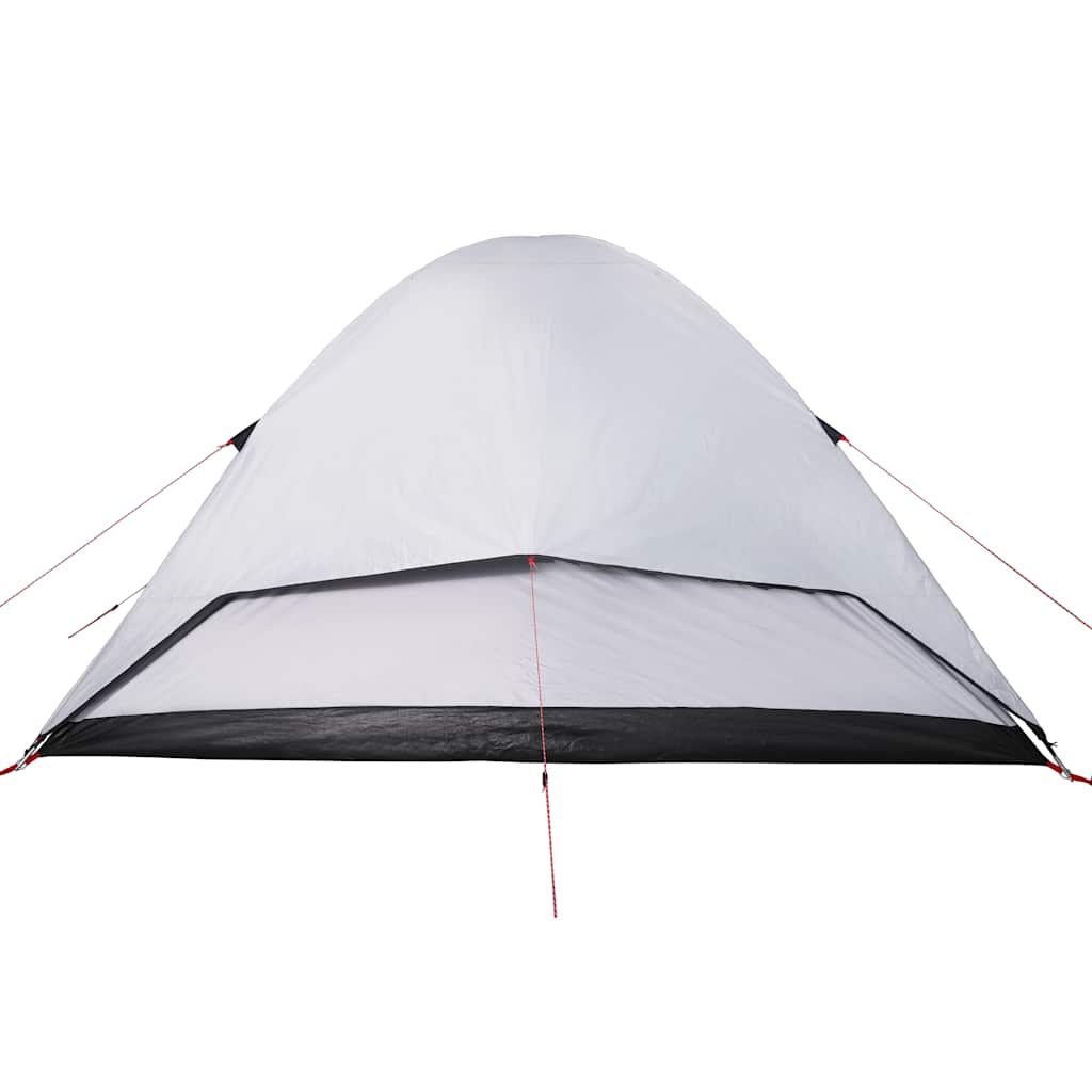vidaXL Family Tent Dome 6-Person White Blackout Fabric Waterproof - 334 x 273 x 190 cm