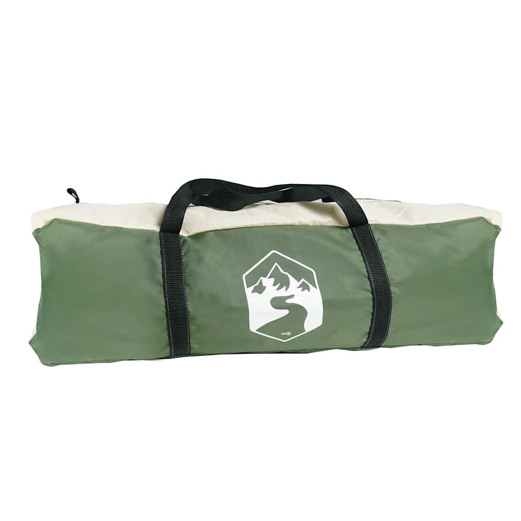 vidaXL Family Tent Dome 11-Person Green Waterproof