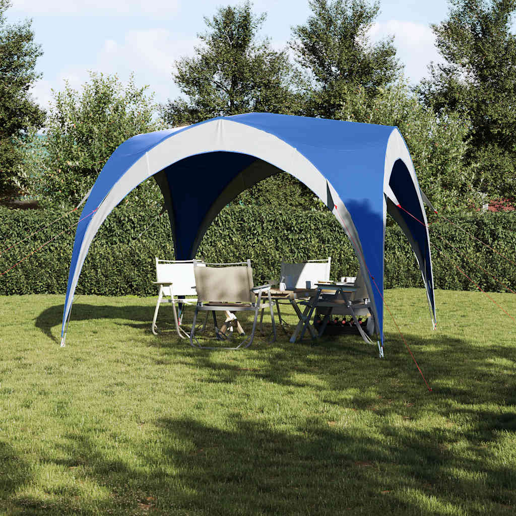 vidaXL Party Tent Blue Waterproof - 43078