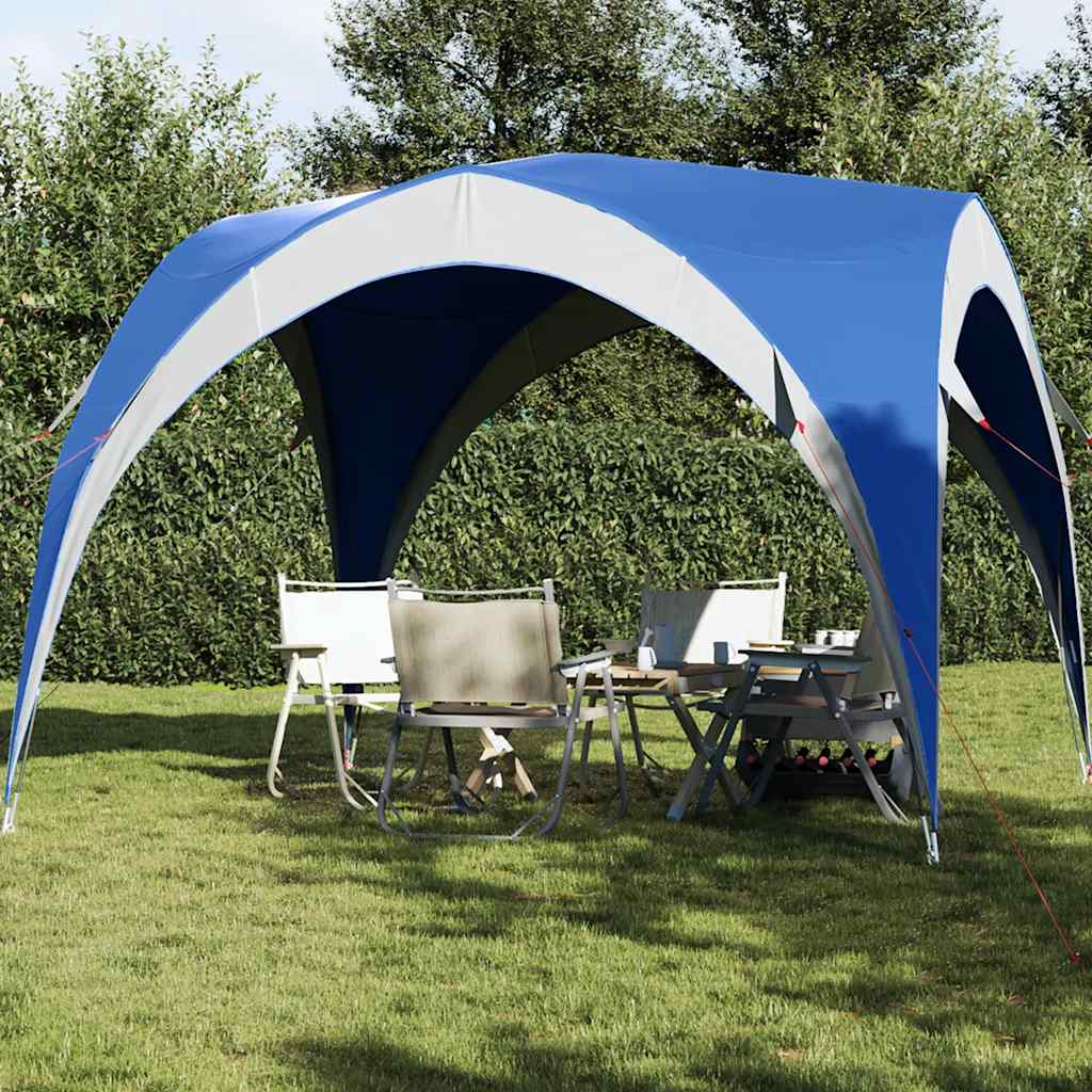 vidaXL Party Tent Blue Waterproof - 43078