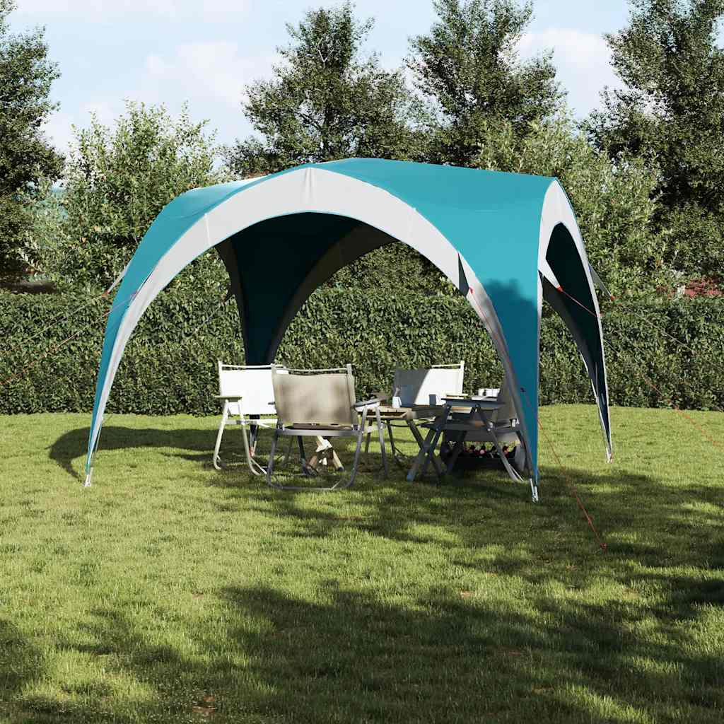 vidaXL Party Tent Green Waterproof - 43089