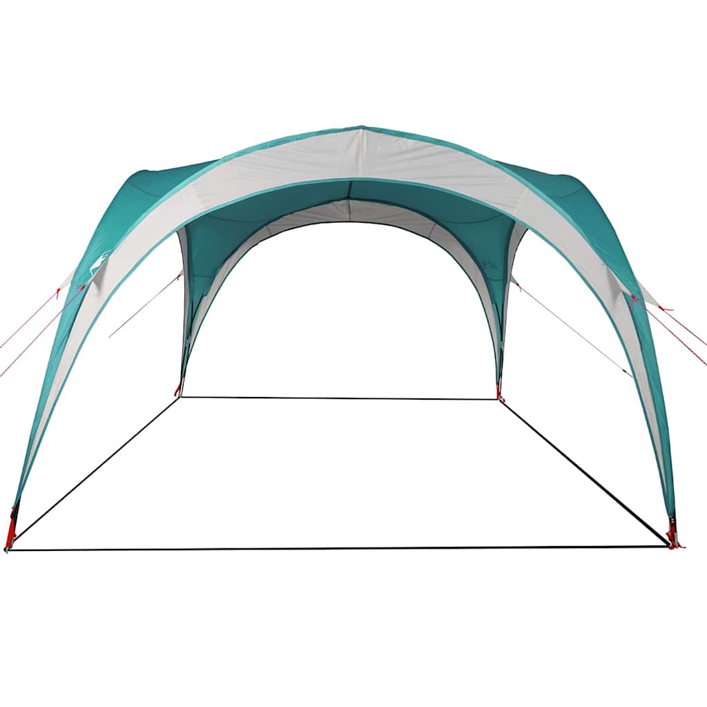 vidaXL Party Tent Green Waterproof - 43089