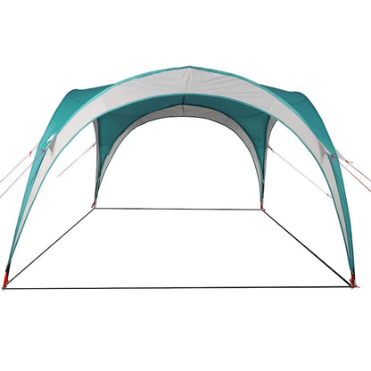 vidaXL Party Tent Green Waterproof - 43089