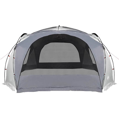 vidaXL Party Tent White and Grey Waterproof - 9-person