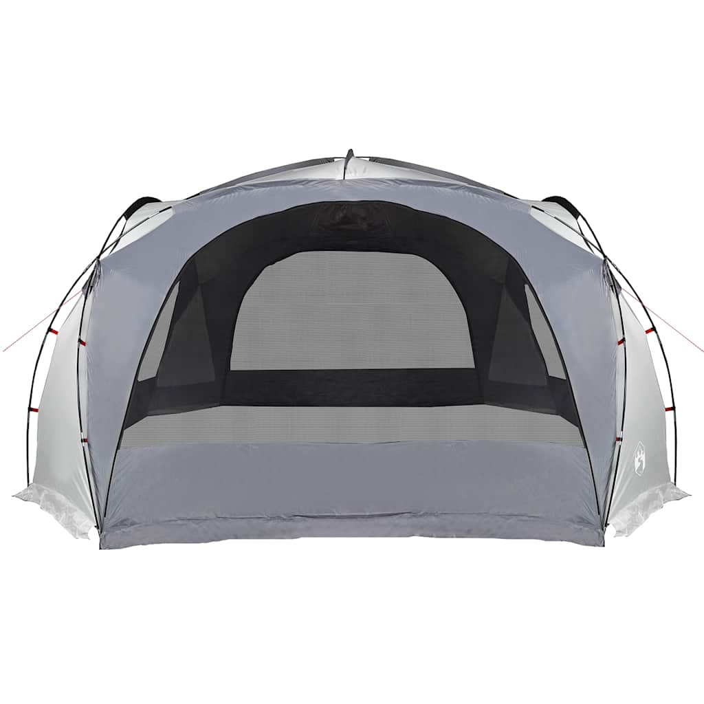 vidaXL Party Tent White and Grey Waterproof - 9-person