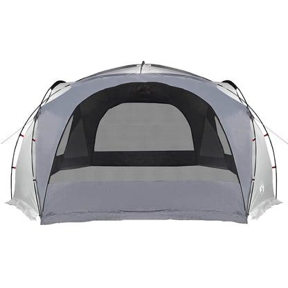 vidaXL Party Tent White and Grey Waterproof - 9-person