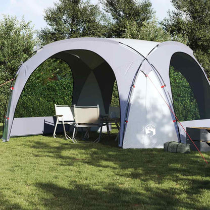 vidaXL Party Tent White and Grey Waterproof - 9-person