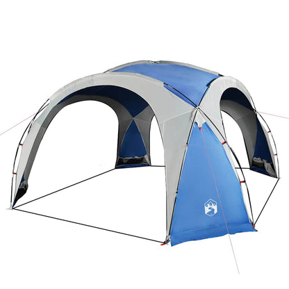 vidaXL Party Tent Blue Waterproof - 9-person